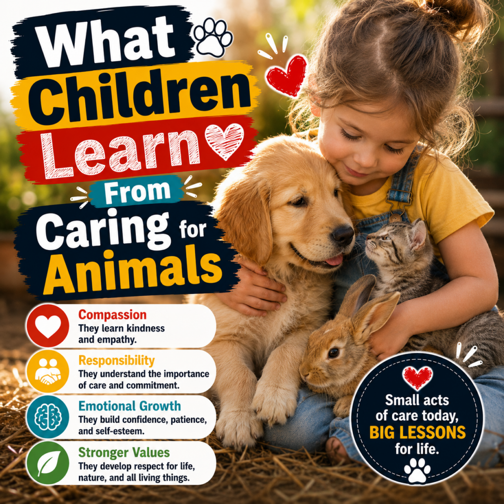 What Children Learn From Caring for Animals: The Science of Growing Up with Pets