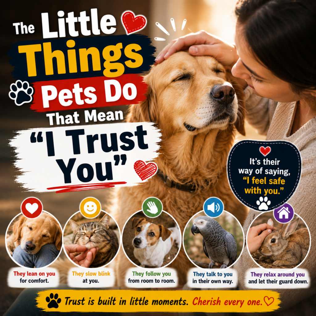 The Little Things Pets Do That Mean “I Trust You”: Secret Animal Signals Decoded