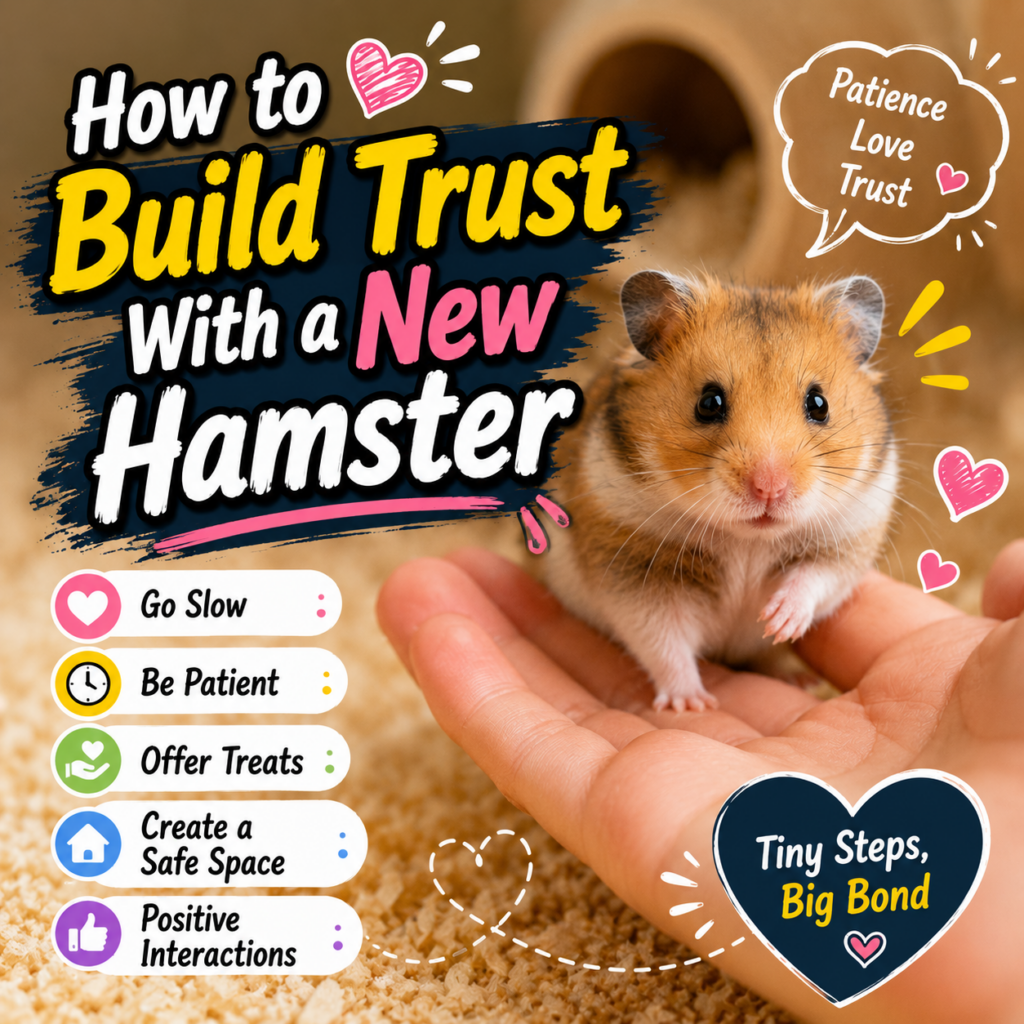 How to Build Trust With a New Hamster: A Step-by-Step Taming Guide