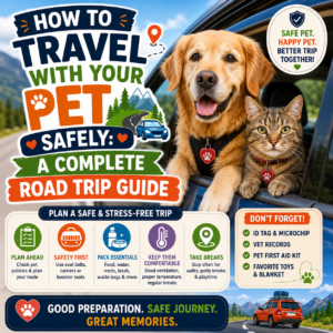 How to Travel with Your Pet Safely: A Complete Road Trip Guide