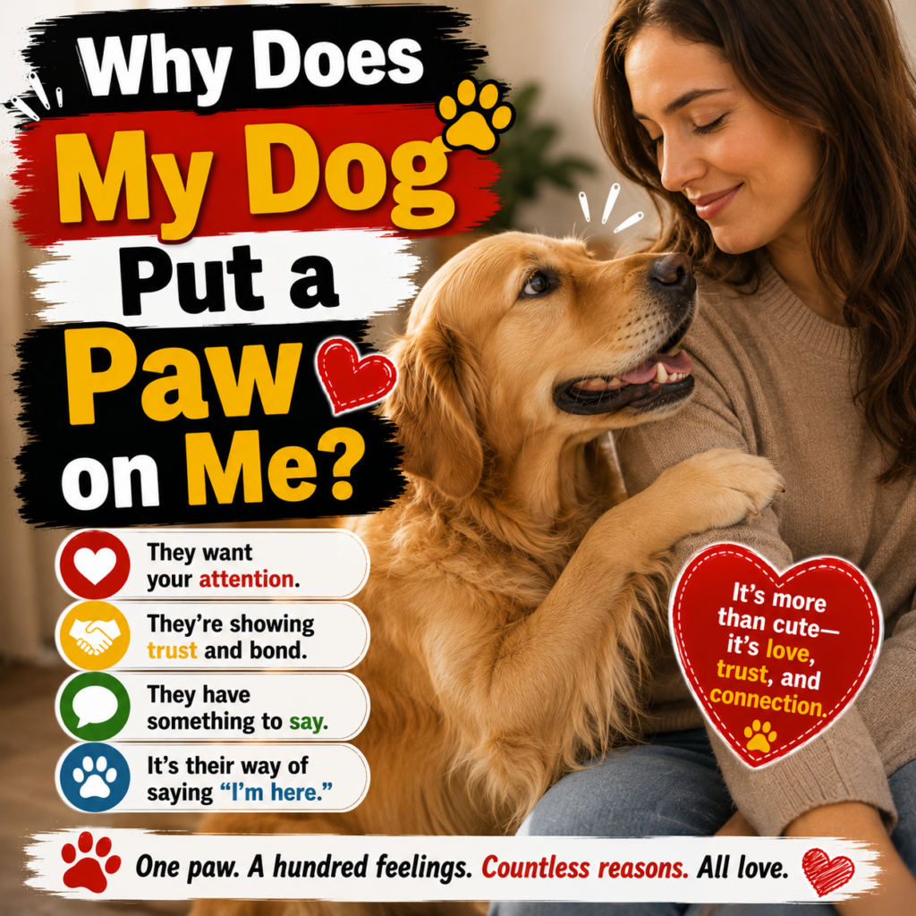 Why Does My Dog Put a Paw on Me? Feline Touch and Canine Language Decoded