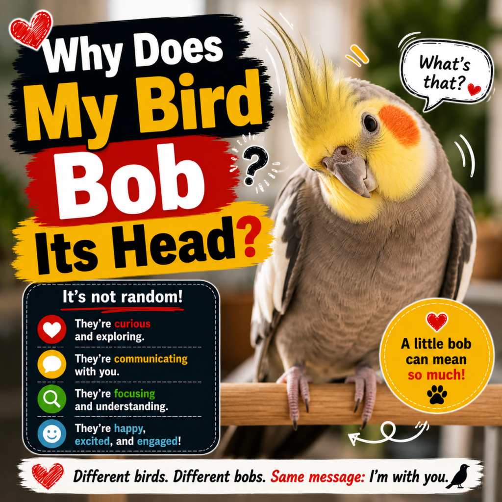 Why Does My Bird Bob Its Head? Avian Communication and Body Language Decoded