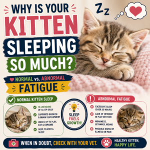 Why Is Your Kitten Sleeping So Much? Normal vs. Abnormal Fatigue
