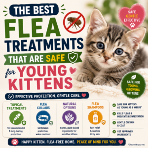 The Best Flea Treatments That Are Safe for Young Kittens