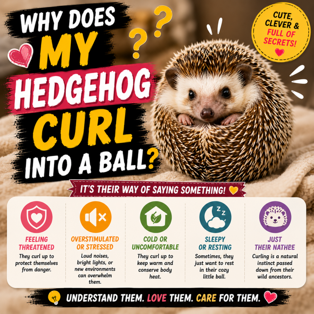 Why Does My Hedgehog Curl Into a Ball? Decoding the Prickly Defense