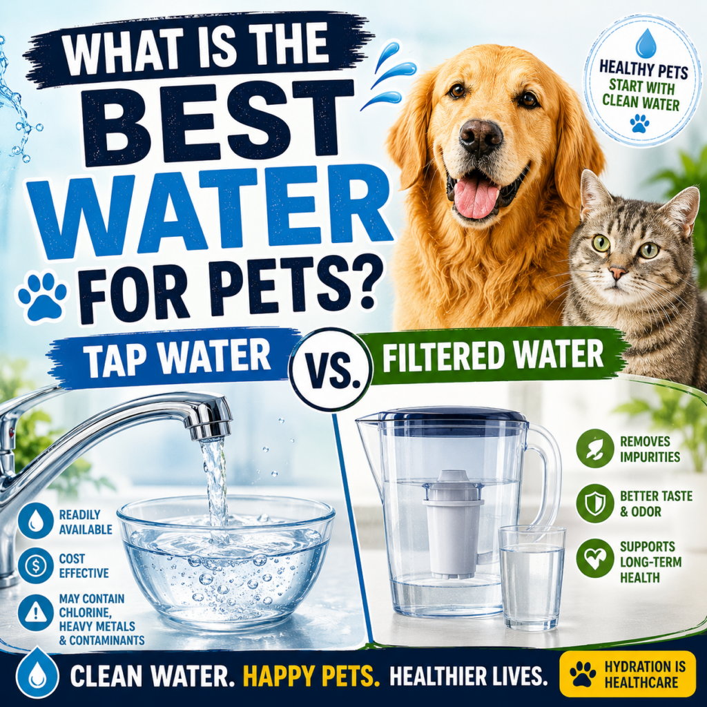 What Is the Best Water for Pets? Tap Water vs. Filtered Water